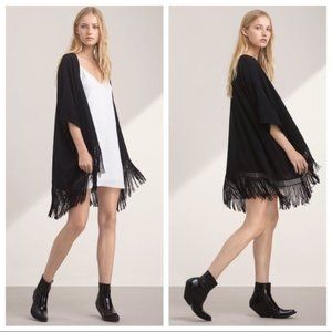 Aritzia Talula kimono with fringe